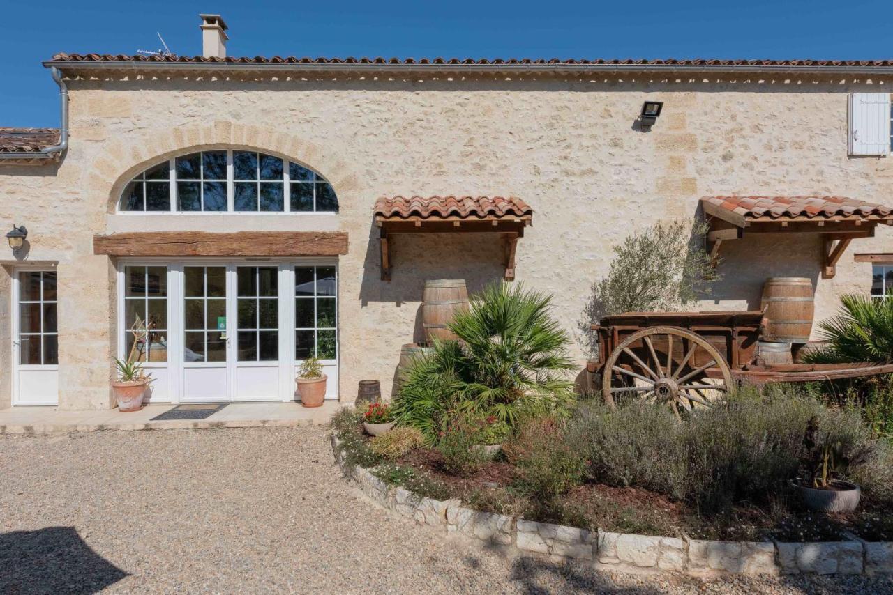 Bed and Breakfast L'Ilot Vignes Rauzan Exterior foto